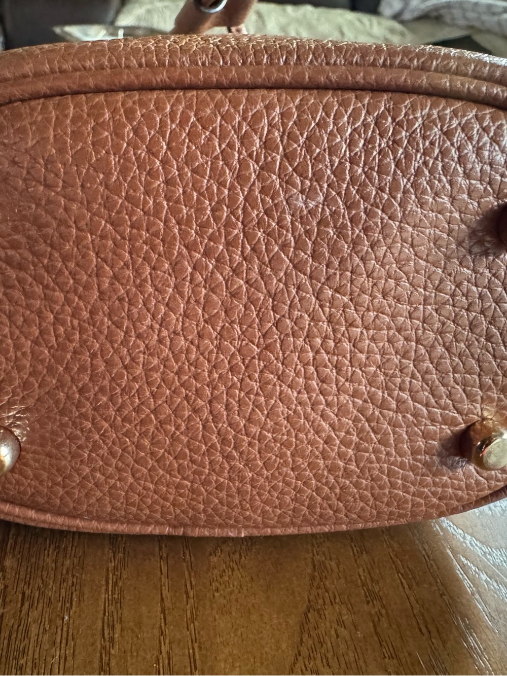 Coach Dempsey Signature Stripe Bucket Bag in Brown with Multicolor Stripe - Picture 4 of 15